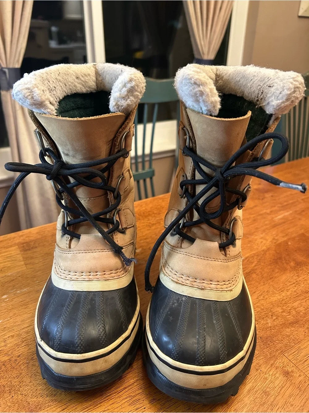 Sorel Youth Caribou Waterproof Youth Unisex Snow Boots Sz 3